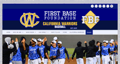 Desktop Screenshot of firstbasefoundation.org
